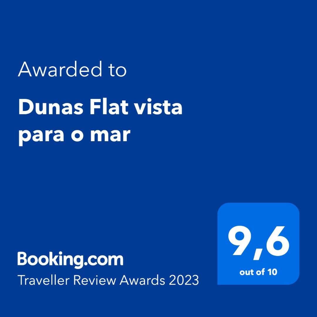 Dunas Flat Vista Para O Mar Apartment ตอร์เฮส ภายนอก รูปภาพ